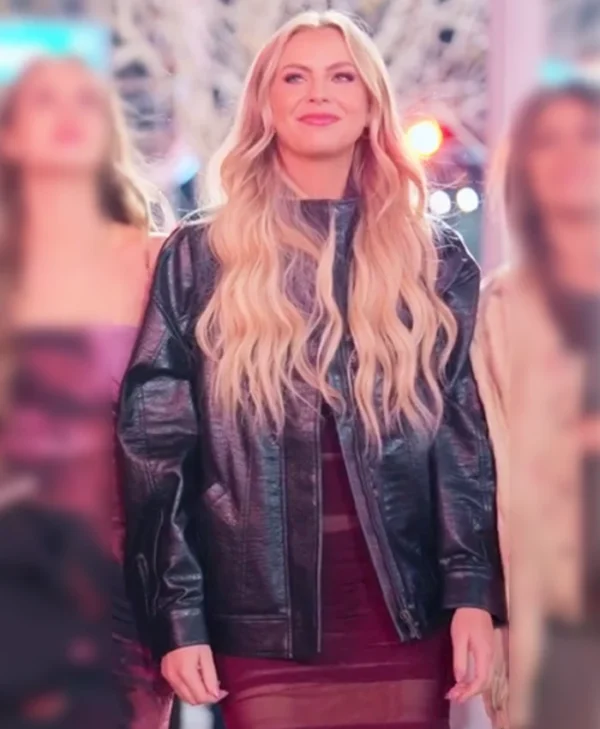 The Secret Lives of Mormon Wives S02 Mayci Neeley Black Leather Jacket