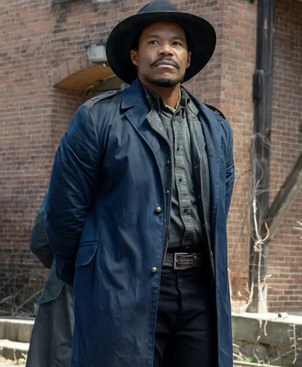 The Walking Dead Dead City S02 Gaius Charles Blue Coat