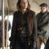 The Walking Dead Dead City S02 Lauren Cohan Long Coat Side