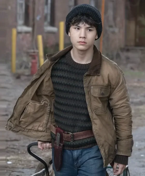 The Walking Dead Dead City S02 Logan Kim Brown Jacket
