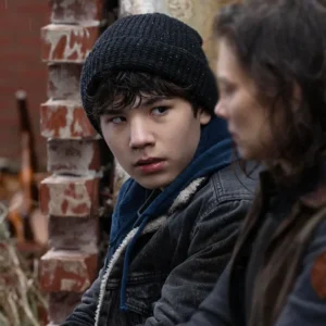 The Walking Dead Dead City S02 Logan Kim Grey Denim Jacket