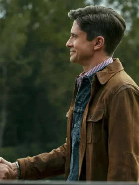 The Waterfront S01 Topher Grace Cotton Jacket