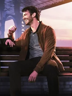 Things Like This 2025 Joey Pollari Brown Bomber Jacket