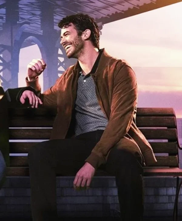 Things Like This 2025 Joey Pollari Brown Bomber Jacket