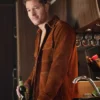 Tracker S02 Colter Shaw Brown Suede Leather Jacket Front