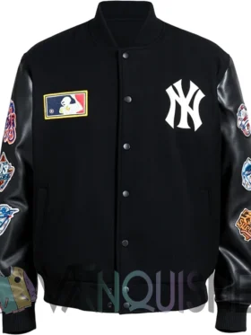 Varsity Yankees New York Wool Jacket front