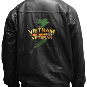 Vietnam Veteran Leather Jacket Backs