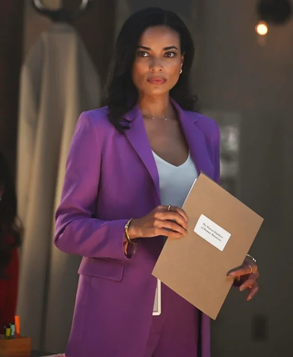 Watson S01 Dr. Mary Morstan Purple Blazer