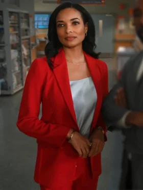 Watson S01 Dr. Mary Morstan Red Blazer Side