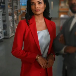 Watson S01 Dr. Mary Morstan Red Blazer Side
