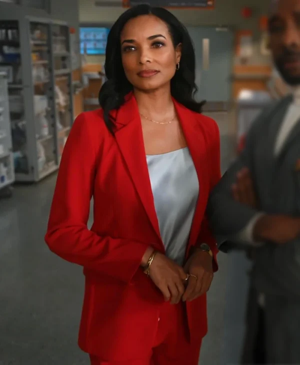 Watson S01 Dr. Mary Morstan Red Blazer Side
