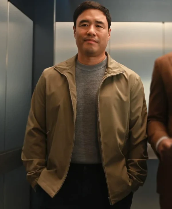 Watson S01 Randall Park Brown Jacket Side