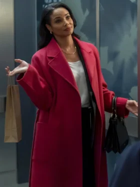 Watson S01 Rochelle Aytes Red Coat