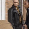 Will Trent S03 Yul Vazquez Black Leather Jacket