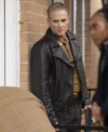Will Trent S03 Yul Vazquez Black Leather Jacket