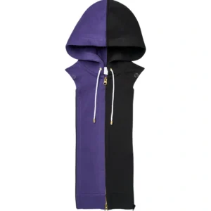 Women Baltimore Ravens Black Blazer Hoodie