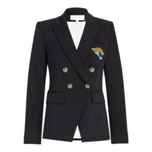 Women Jacksonville Jaguars Black Blazer