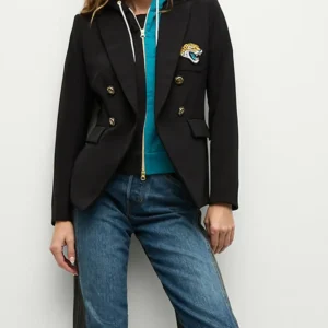 Women Jacksonville Jaguars Black Blazer on Sale