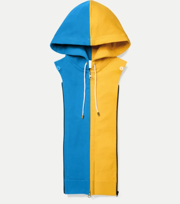 Women Los Angeles Chargers Black Blazer Hoodie