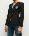 Women Miami Dolphins Black Blazer For Sale