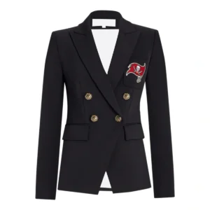Women Tampa Bay Buccaneers Black Blazer
