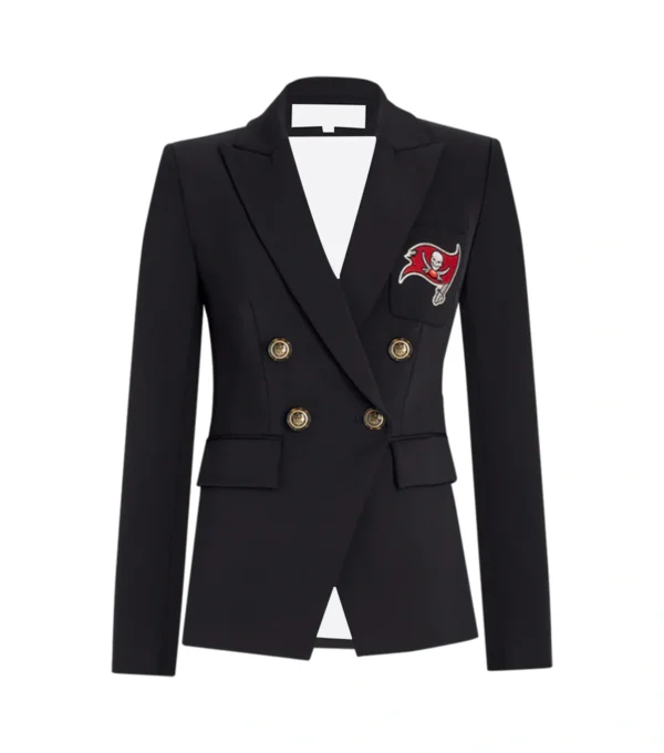 Women Tampa Bay Buccaneers Black Blazer