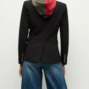 Women Tampa Bay Buccaneers Black Blazer Back