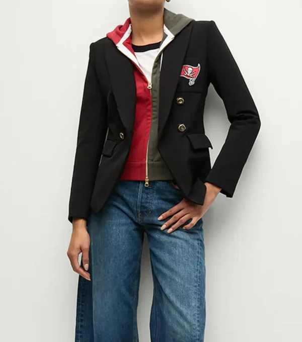 Women Tampa Bay Buccaneers Black Blazer on Sale