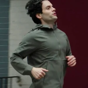 You S05 Joe Goldberg Track Jacket Back