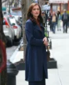 You S05 Kate Galvin Blue Long Coat