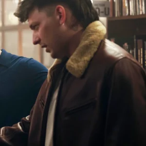 You S05 Tom Francis Shearling Leather Jacket