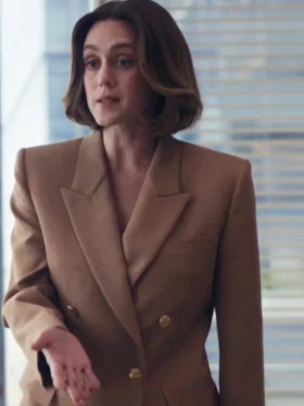 Your Friends and Neighbors S01 Heather Lind Brown Blazer Side