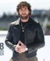 28 Years Later Aaron Taylor-Johnson Leather Jacket Side