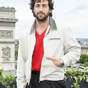 28 Years Later Aaron Taylor-Johnson White Jacket