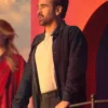 A Big Bold Beautiful Journey 2025 David Suede Leather Jacket