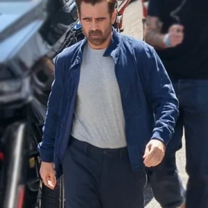 A Big Bold Beautiful Journey 2025 David Suede Leather Jacket Side