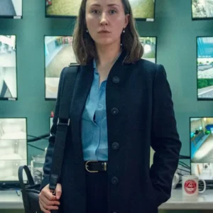 Adolescence S01 Erin Doherty Black Coat