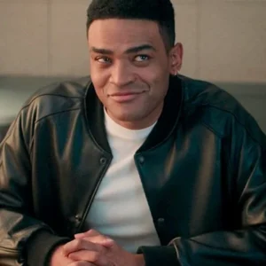 Adults S01 Owen Thiele Bomber Leather Jacket