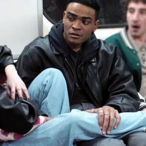 Adults S01 Owen Thiele Black Leather Jacket