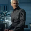 Alien Earth S01 Timothy Olyphant Grey Cotton Jacket