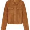 American Idol S03 Lionel Richie Brown Suede Jacket
