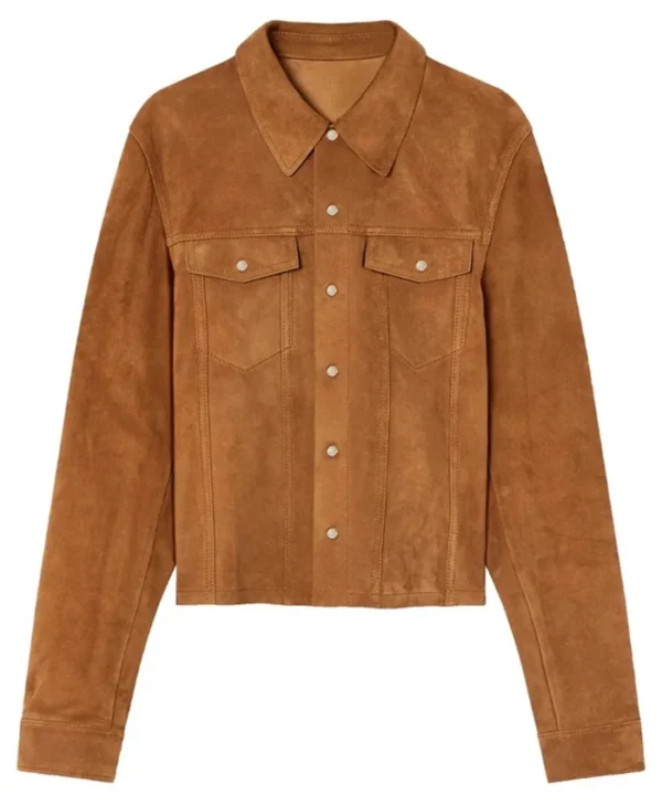 American Idol S03 Lionel Richie Brown Suede Jacket