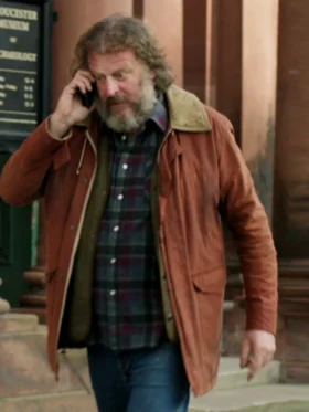 Art Detectives S01 Richard Ashton Brown Cotton Jacket