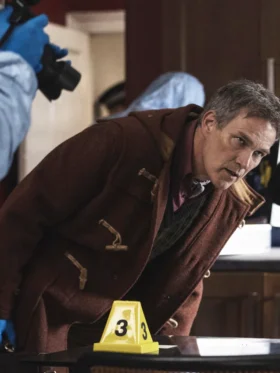 Art Detectives S01 Stephen Moyer Maroon Coat