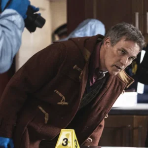 Art Detectives S01 Stephen Moyer Maroon Coat