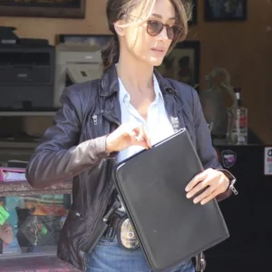 Ballard S01 Renée Ballard Leather Jacket