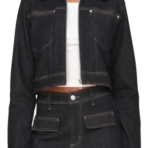 Beyond the Gates S01 Jen Jacob Cropped Denim Jacket