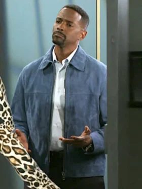 Beyond the Gates S01 Keith D. Robinson Suede Jacket