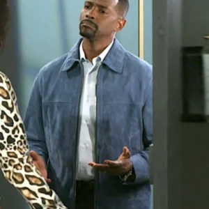 Beyond the Gates S01 Keith D. Robinson Suede Jacket