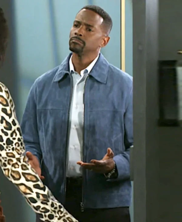 Beyond the Gates S01 Keith D. Robinson Suede Jacket